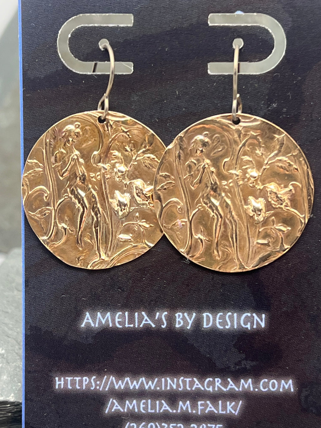 Fairy flute earrings