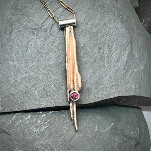 Golden Icicle Pendant