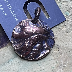 Copper Penny Charm - Viking