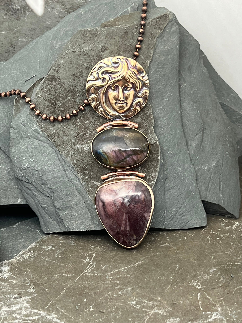 Smaller Goddess necklace
