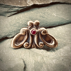 Moth lapel pin/ Tie tack